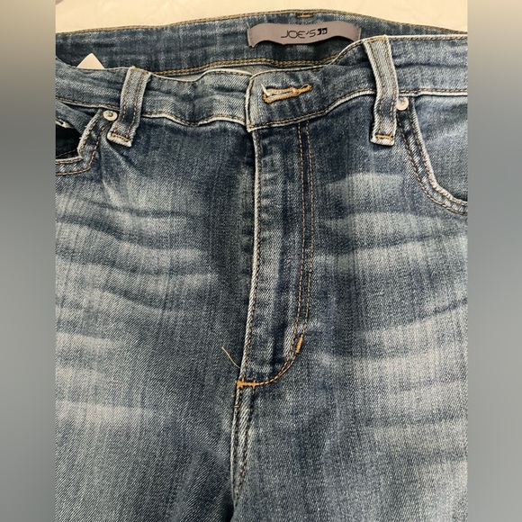 Joe’s Jeans Size 32 High Waisted Skinny Ankle Jeans with cuff.  Distressed. - Picture 3 of 5